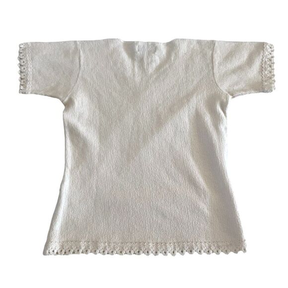 Vintage Cotton Salsa Crochet Knit Skirt Set - Picture 5 of 9